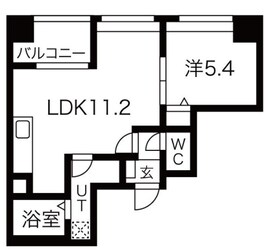 リュミアン堀田テラスの物件間取画像